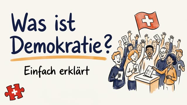 Video: Was ist Demokratie? Direkte Demokratie der Schweiz einfach erklärt