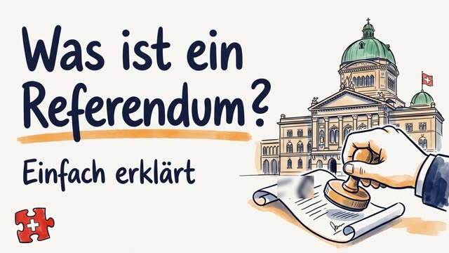 Video: Was ist ein Referendum? Einfach erklärt