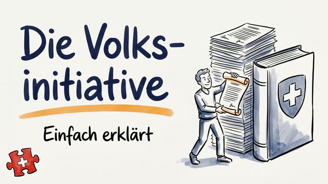 Video: Was ist eine Volksinitiative? Einfach erklärt